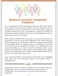 Bathroom Access for Transgender Employees 